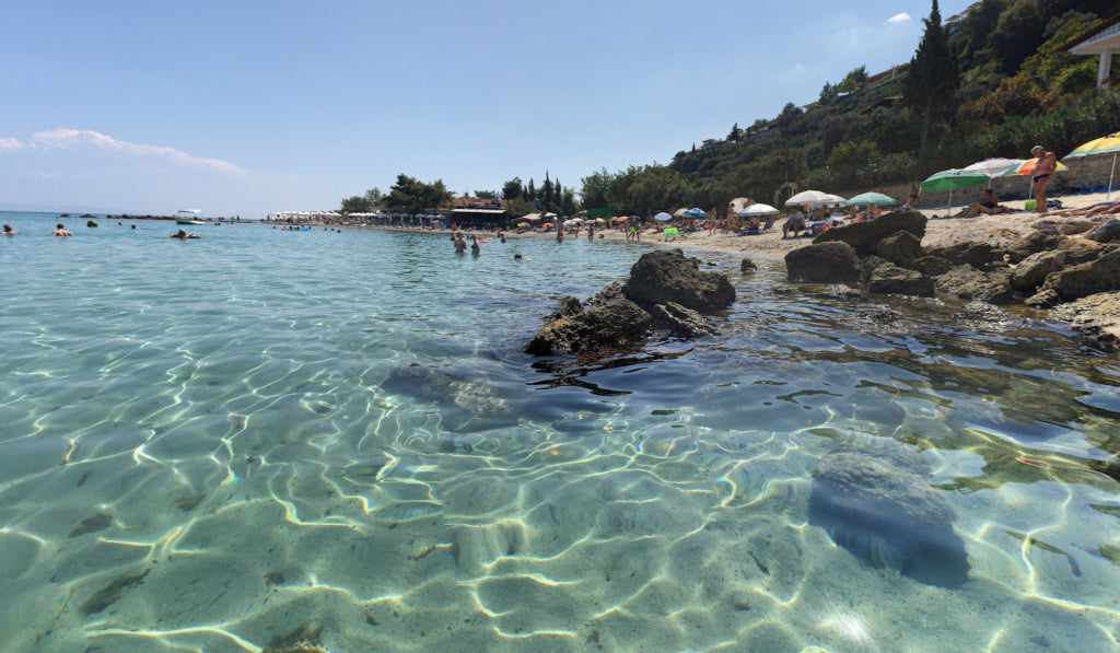 la spiaggia di Afytos