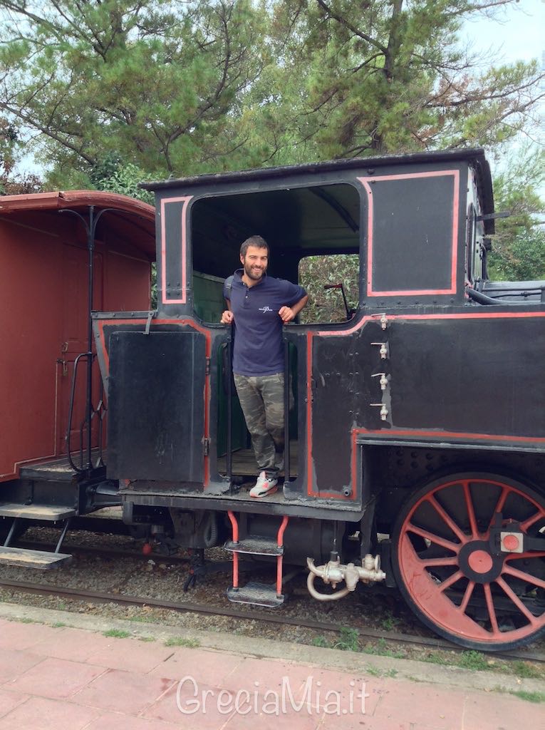 Il trenino a vapore di Pelion
