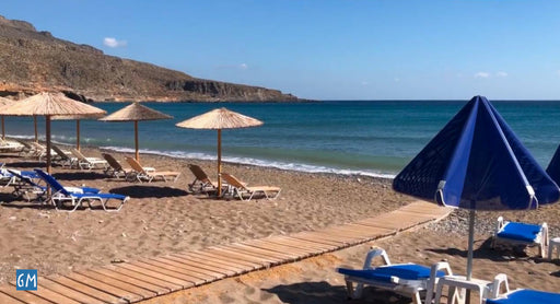 La spiaggia di Kato Zakros