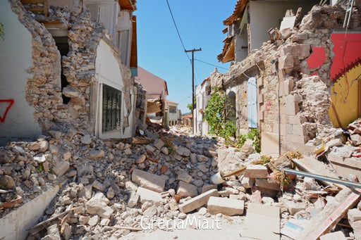 Lesbo, il terremoto visto da vicino