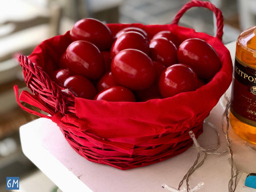 Uova rosse di Pasqua in Grecia