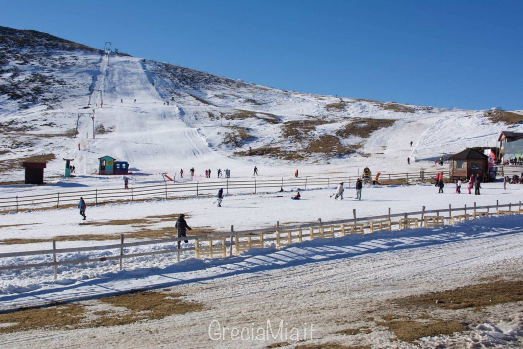Monte Parnasso sciare in Grecia