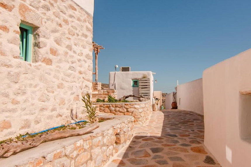 Casa con vista mare e cucina a Donoussa