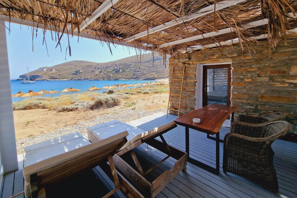 Casa tradizionale fronte mare a Spathi