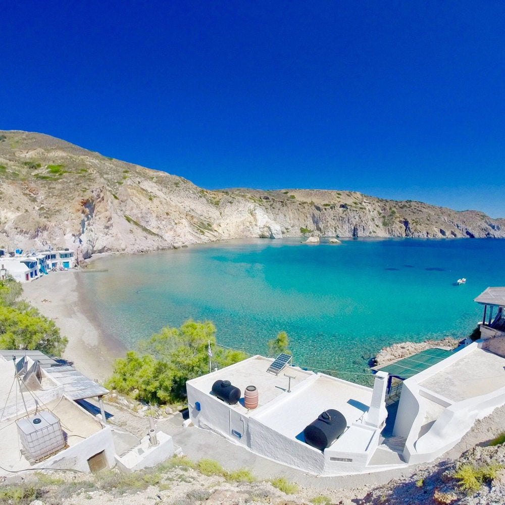 Firopotamos case sulla spiaggia
