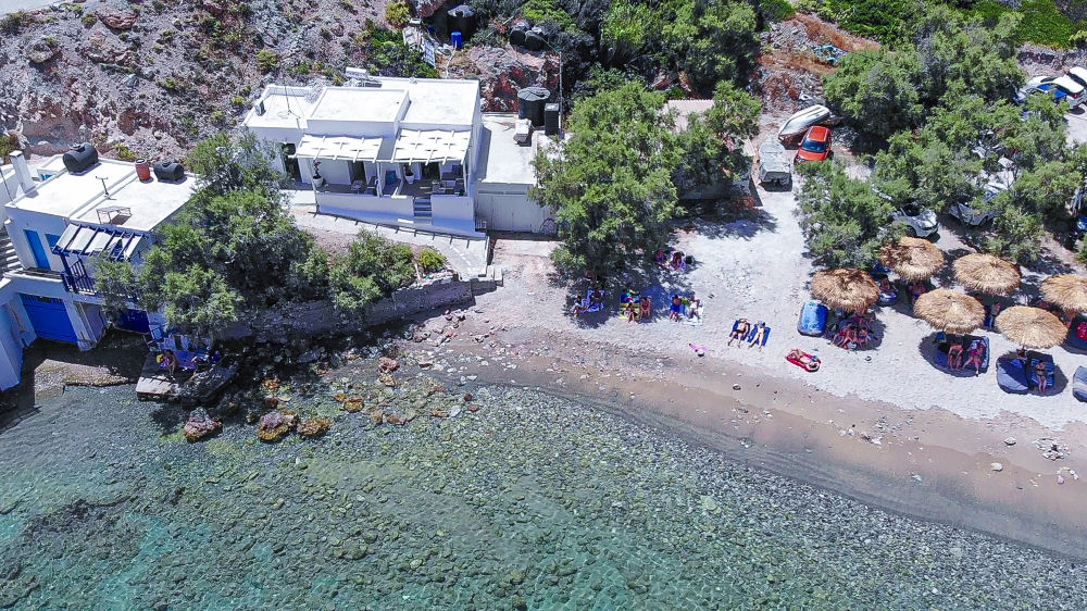 Firopotamos case sulla spiaggia