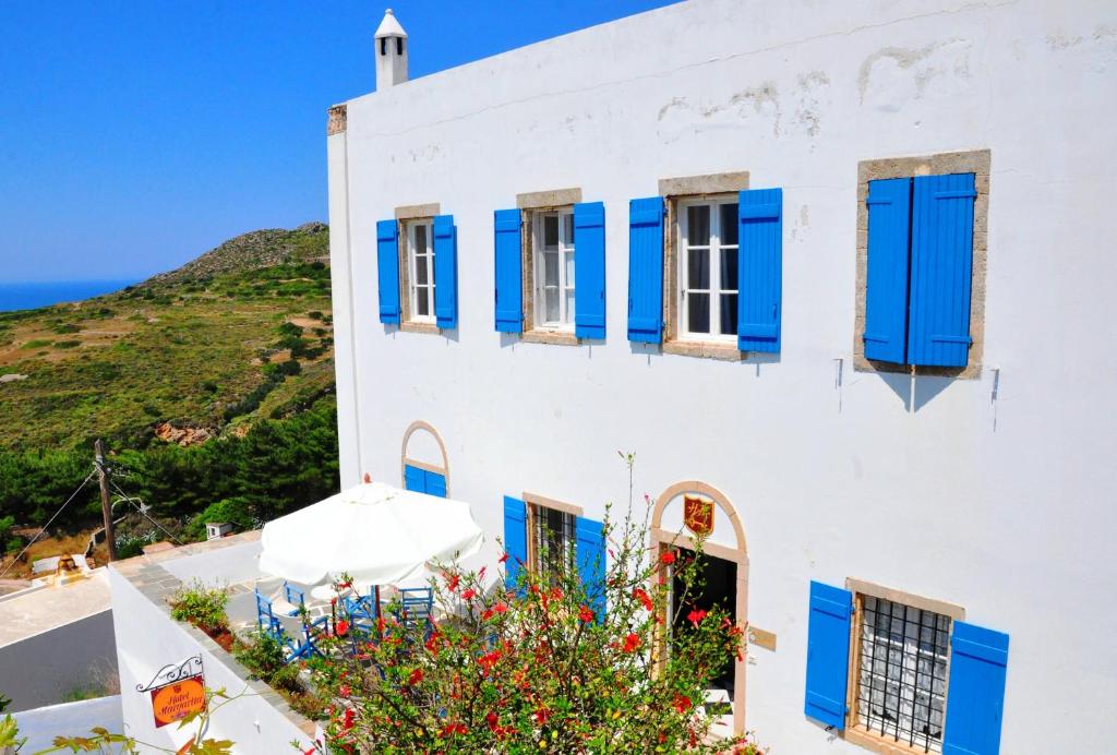 Antica dimora adibita ad hotel a Citera