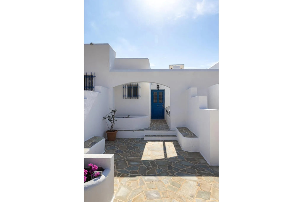 Studios cicladici sul mare per famiglie a Finikas