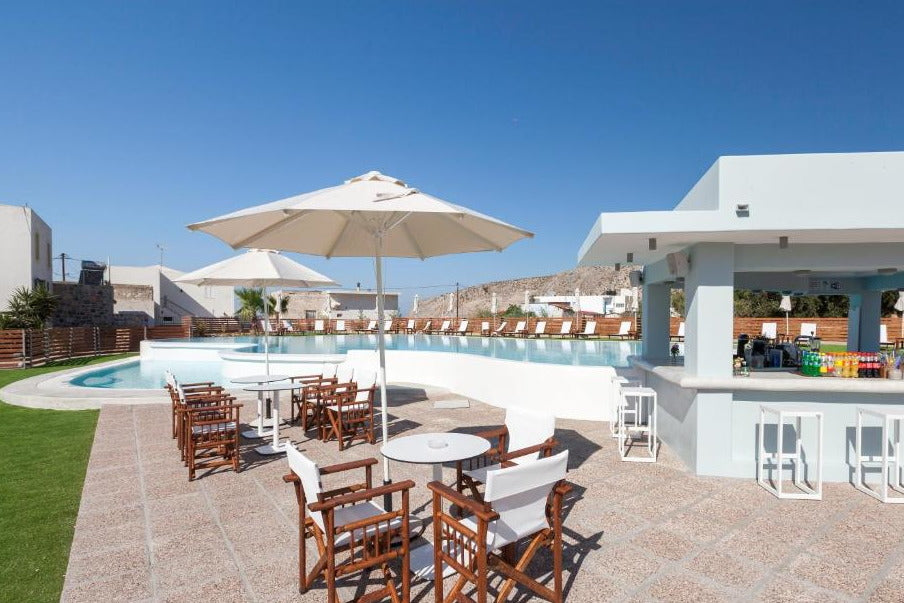 Camere vista mare con veranda a Pserimos