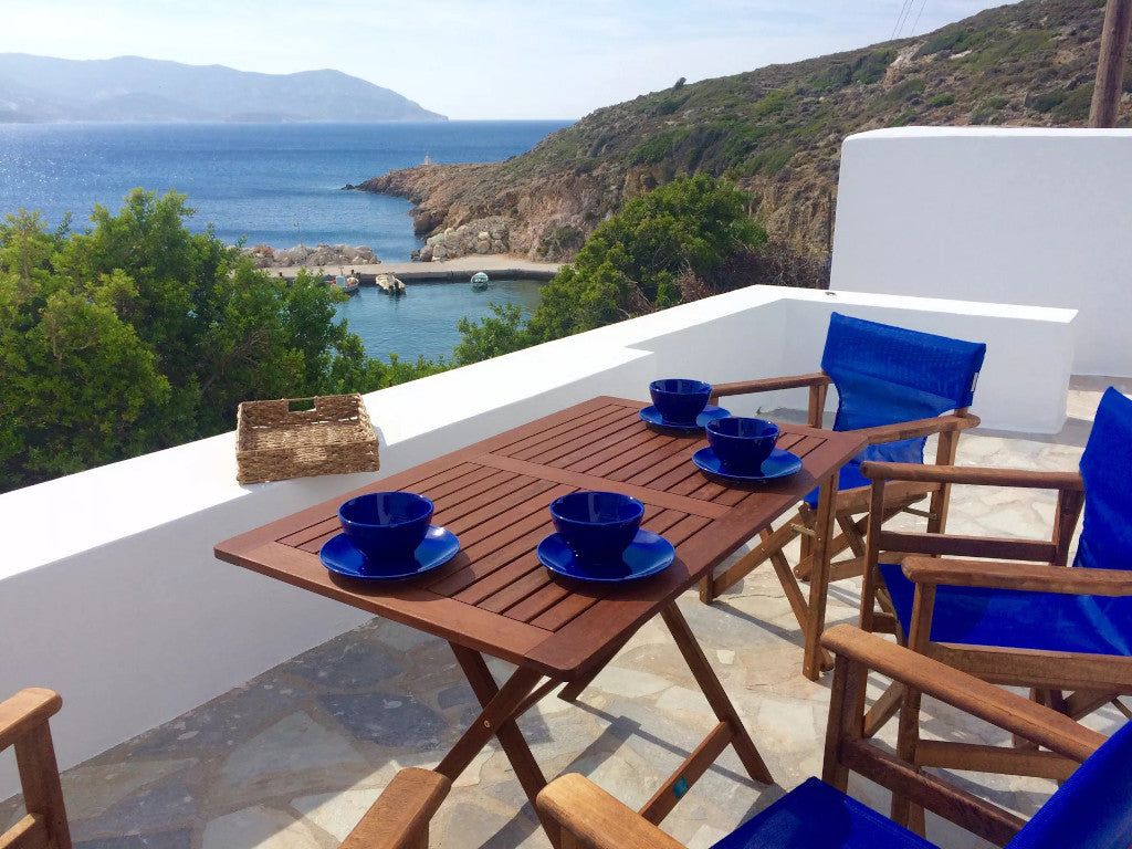 Residenze tradizionali a Psathi Kimolos