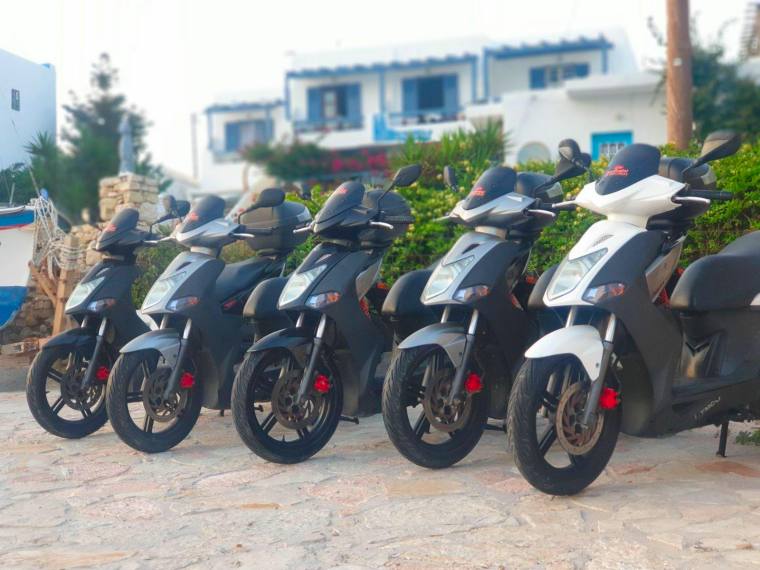 Noleggio scooter a Koufonissi