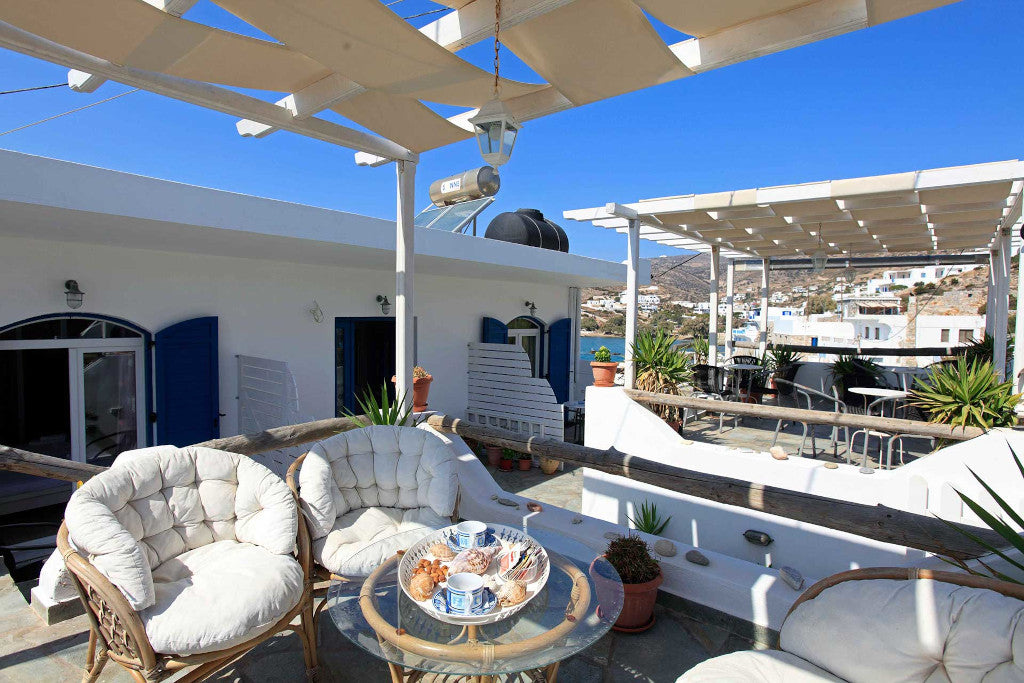 Sikinos camere sul mare