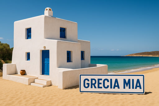 Non fatta come chiesa. Solo casa, e con GRECIA MIA scritto in maiuscolo