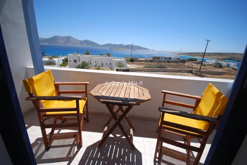 Koufonissi camere vista mare