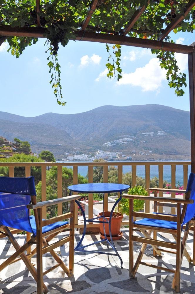 Amorgos studios vista mare