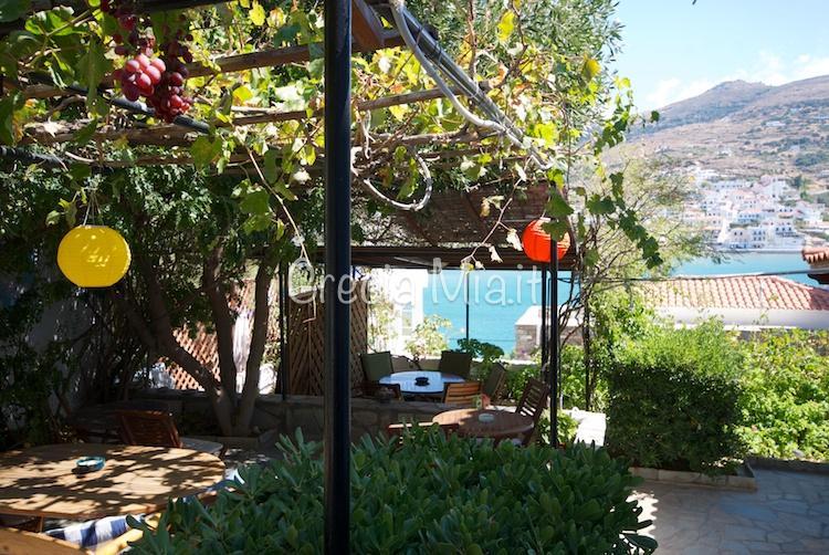 appartamenti con giardino Andros
