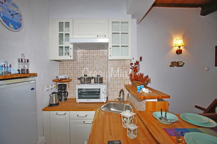 Skopelos appartamento con cucina
