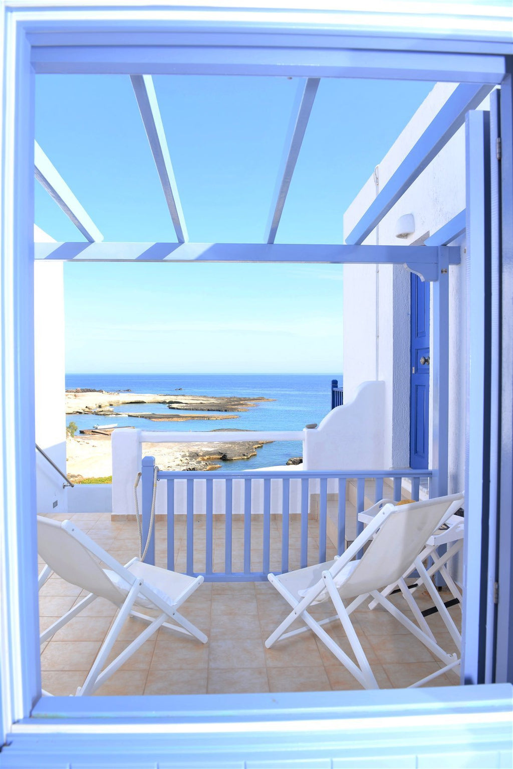 appartamento vista mare Pollonia Milos