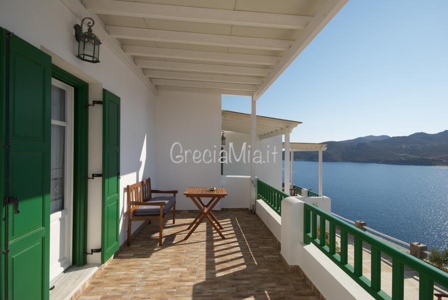 camera vista mare Serifos