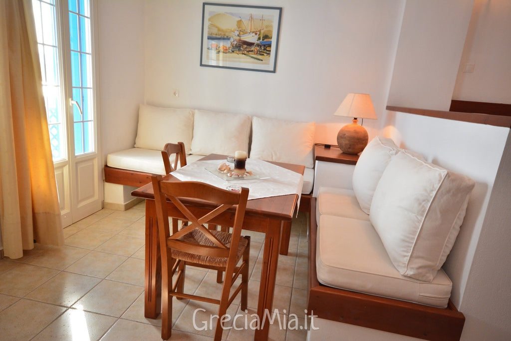 camera sulla spiaggia Astypalea