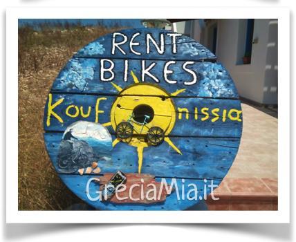 Noleggio bici a Koufonissi