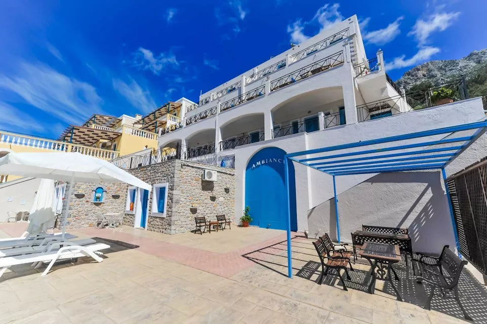 Hotel a Kalymnos sul mare