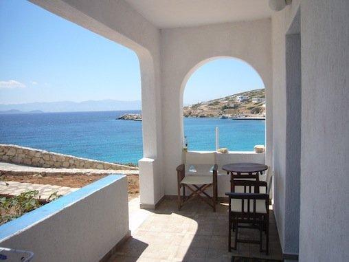 Donoussa alloggio vista mare