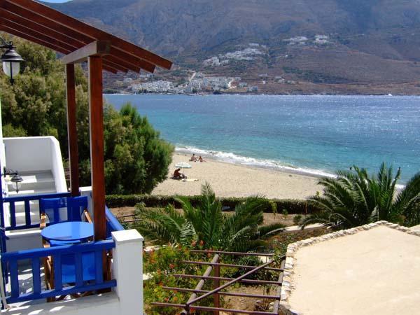 Aegiali studios vista mare