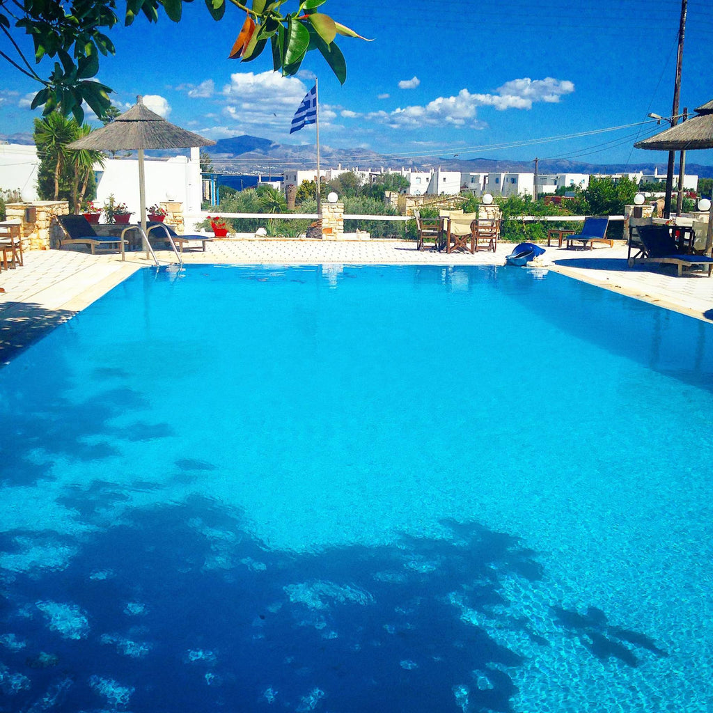 hotel con piscina Paros