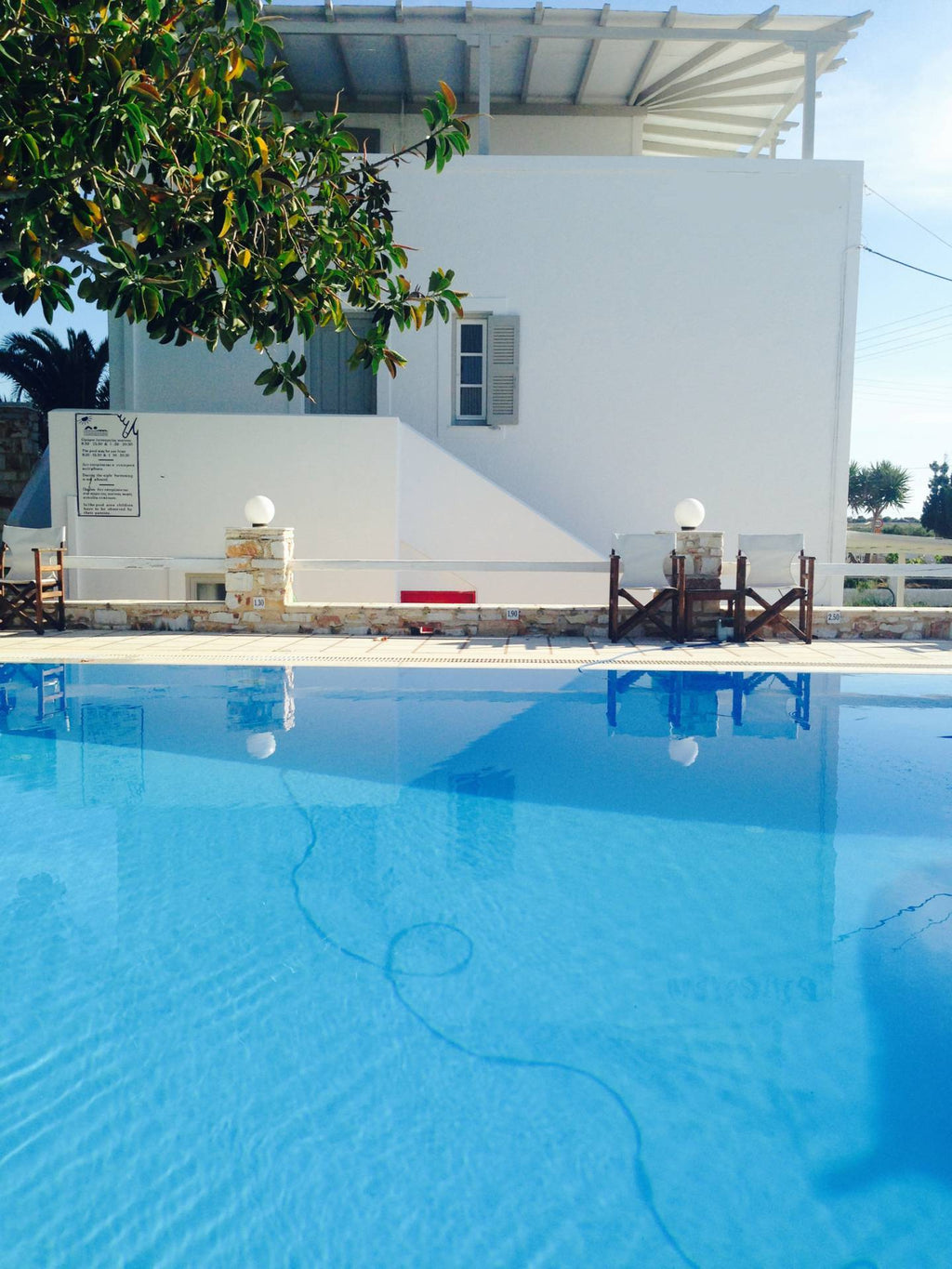 albergo con piscina Paros
