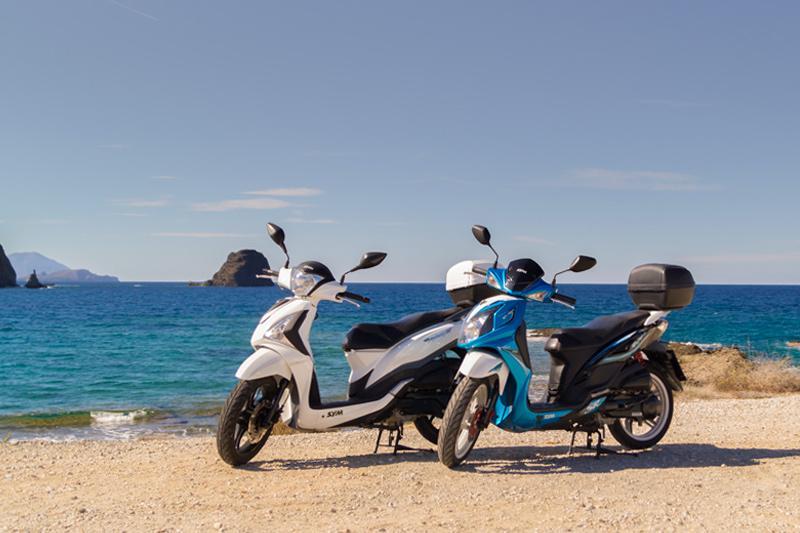 Noleggio scooter Milos