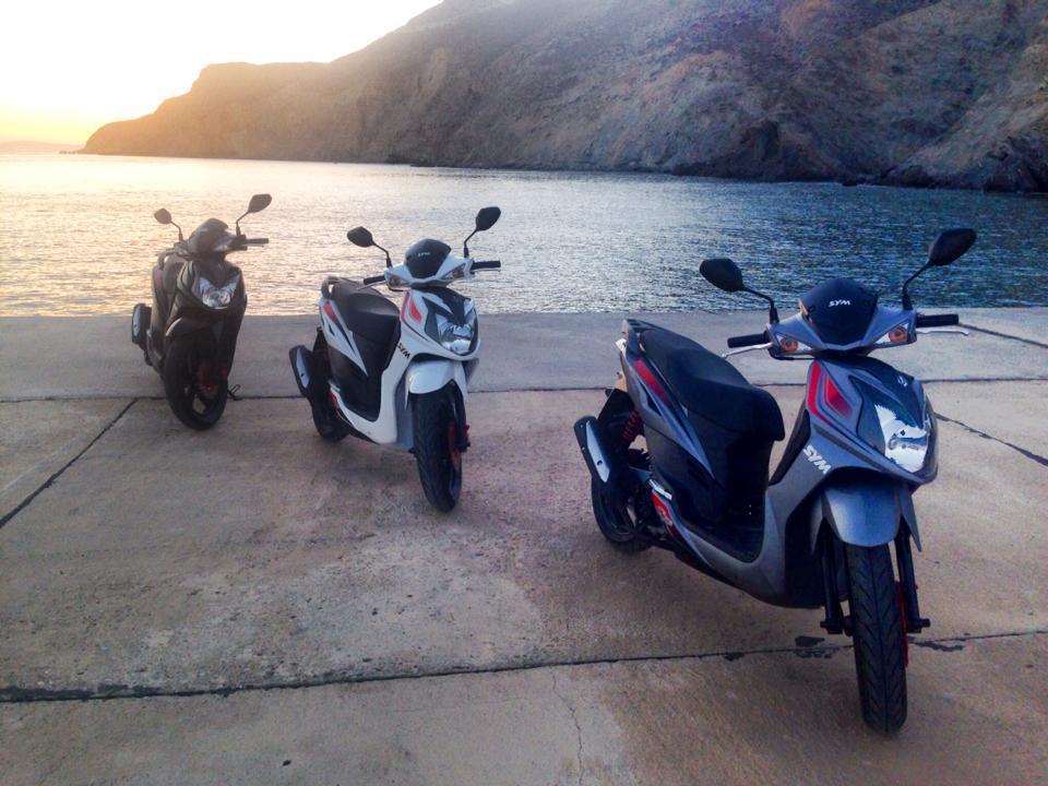 Noleggio scooter Anafi