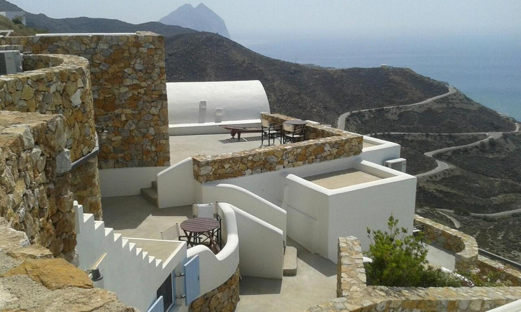 Monolocali ad Anafi vista mare